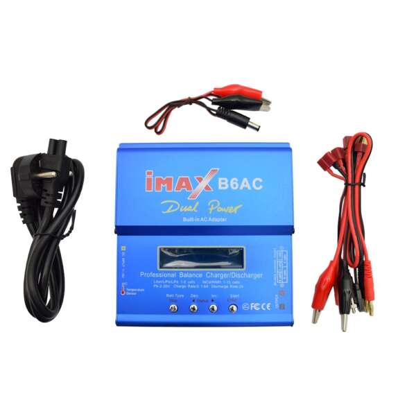 CARICA BATTERIE PROFESSIONALE LI-ION/LI-PO/LI-FE/NI-CD/NI-MH (FL-FPB6)
