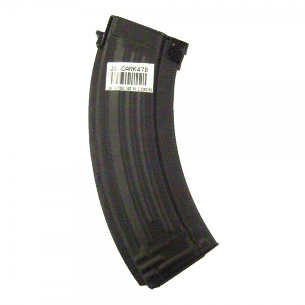 JS-TACTICAL CARICATORE 500 COLPI CON CORDINO PER AK NERO (JS-CARK47B)