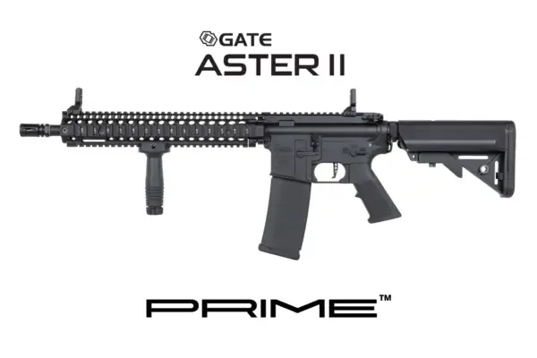Specna Arms Daniel Defense MK18 SA-P26 Prime Carabina Aster II ETU ASG con motore brushless Nero - immagine 2