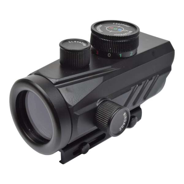 JS-TACTICAL RED DOT CON ATTACCO 20MM E 11MM NERO (JS-XD30X) - immagine 5