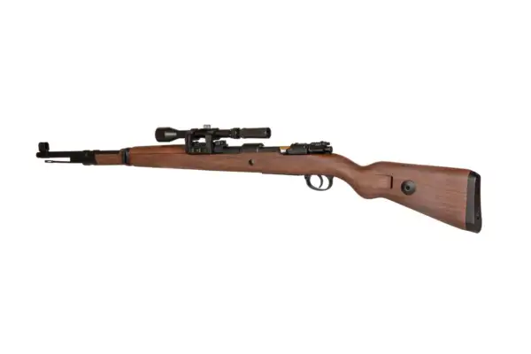DBOYS Replica del fucile Kar98k (a molla) - Versione in polimero + ottica - immagine 3