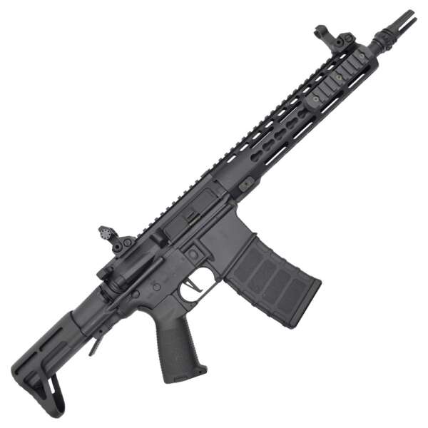 CLASSIC ARMY FUCILE ELETTRICO ECS M4 10" ARS4 RAIL NERO (ENF003P-1) - immagine 4