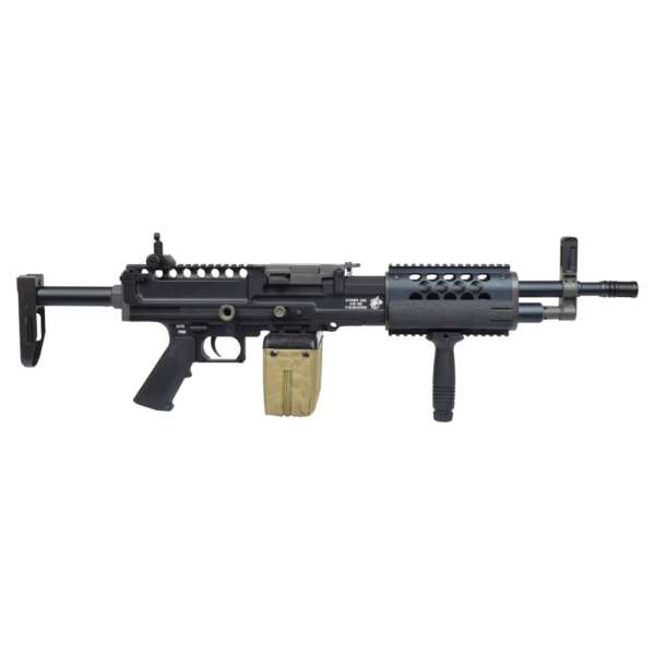 CLASSIC ARMY FUCILE ELETTRICO LMG NERO (CA063M) - immagine 2