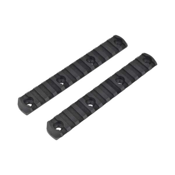 CLASSIC ARMY SLITTE 20mm IN POLIMERO 13 SLOT NERE (A655P-13) - immagine 2