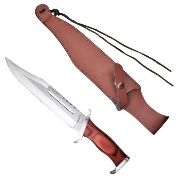 COLTELLO DA CACCIA RAMBO III (RM-H3) - immagine 3