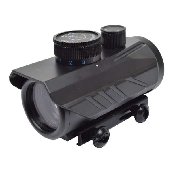 JS-TACTICAL RED DOT CON ATTACCO 20MM E 11MM NERO (JS-XD30X) - immagine 6
