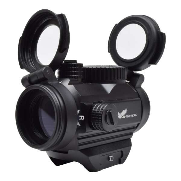 JS-TACTICAL RED DOT SIGHT CON RIALZO 1" NERO (JS-BD02) - immagine 3