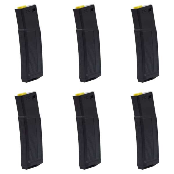 CYMA BOX 6 CARICATORI DANIEL DEFENSE MID-CAP 230 COLPI NERO (M236) - immagine 3