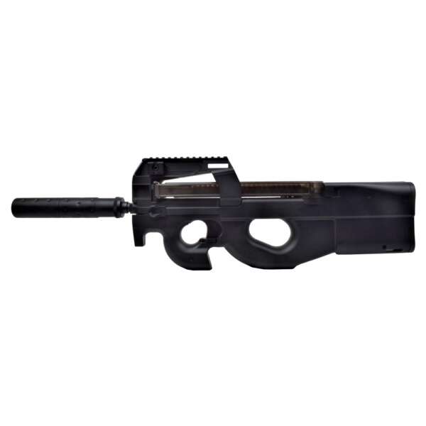 CYMA FUCILE ELETTRICO P90 SILENCER VERSION NERO (CM060B)