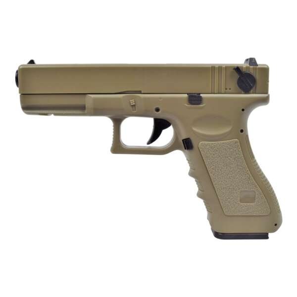 CYMA PISTOLA ELETTRICA C18 VERSIONE MOSFET TAN (CM030UPT)