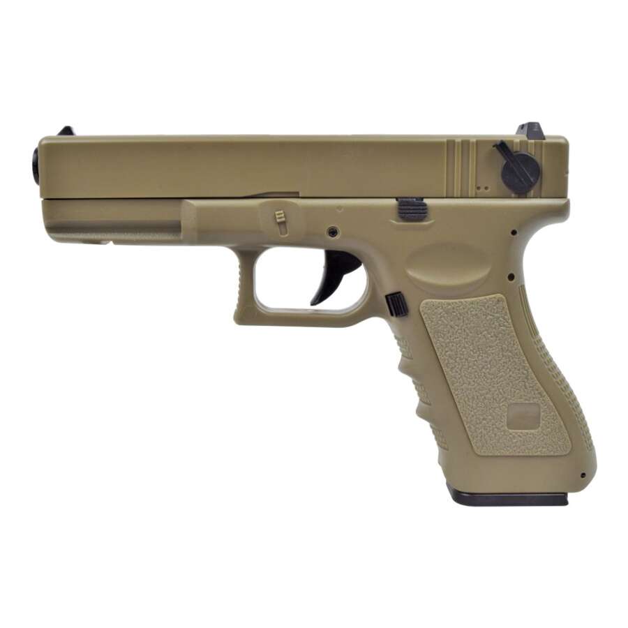 CYMA PISTOLA ELETTRICA C18 VERSIONE MOSFET TAN (CM030UPT)