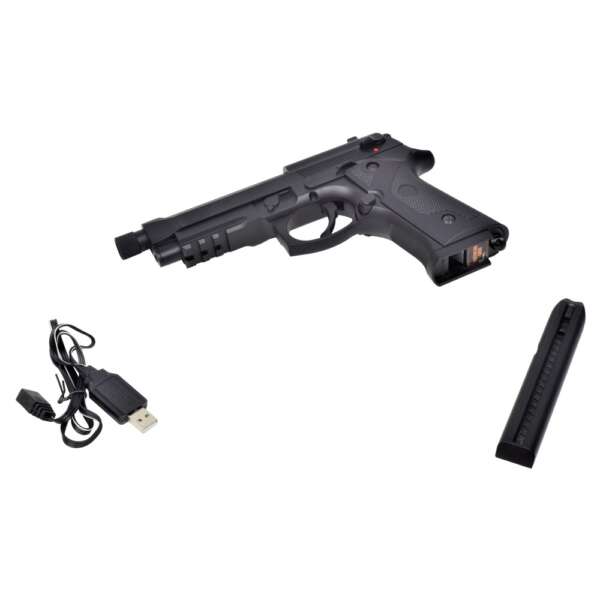 CYMA PISTOLA ELETTRICA CM132 VERSIONE MOSFET NERA (CM132UP) - immagine 4