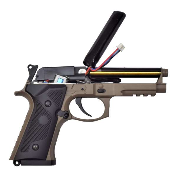 CYMA PISTOLA ELETTRICA CM132 VERSIONE MOSFET TAN (CM132UPT) - immagine 3