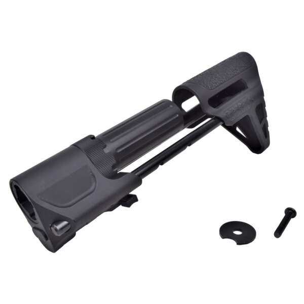 D|BOYS CALCIO RETRATTILE PDW IN METALLO PER M4 NERO (DB026) - immagine 5