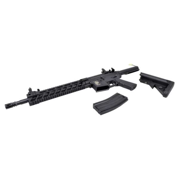 D|BOYS FUCILE ELETTRICO M4 12" VERSIONE POLIMERO NERO (7303) - immagine 5