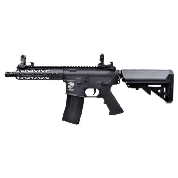 D|BOYS FUCILE ELETTRICO M4 7" METAL VERSION NERO (1901M) - immagine 3