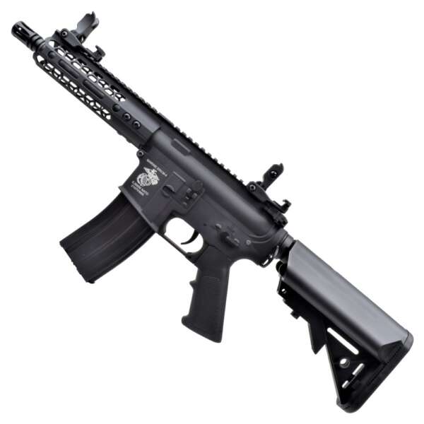 D|BOYS FUCILE ELETTRICO M4 7" METAL VERSION NERO (1901M) - immagine 4