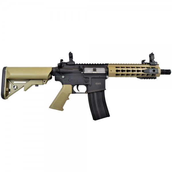 D|BOYS FUCILE ELETTRICO M4 KMR 8 NERO/TAN (1281BT)