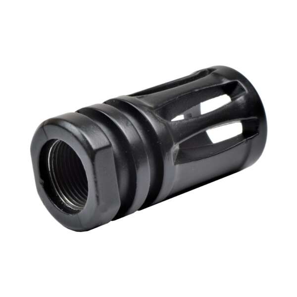 SPEGNIFIAMMA IN METALLO FILETTO 14mm ORARIO NERO (SP14) - immagine 2