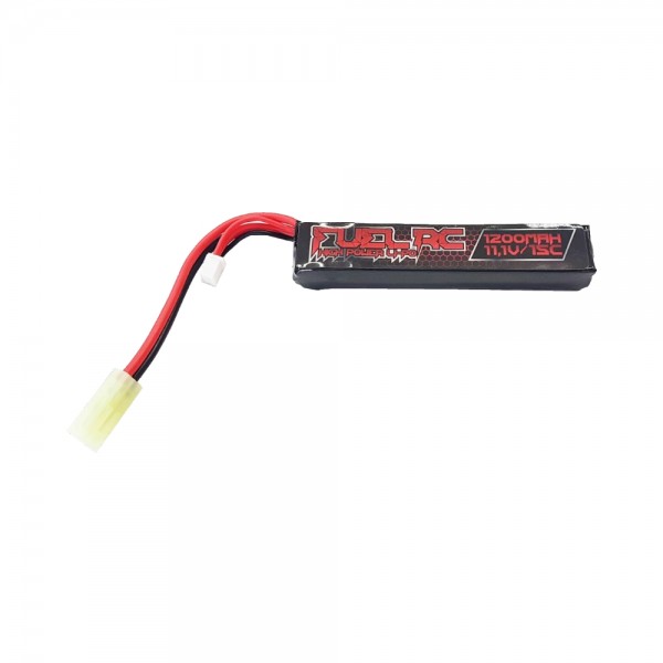 FUEL BATTERIA LI-PO 11.1V X 1200MAH 15C TUBO (FL-11 1X1200T)