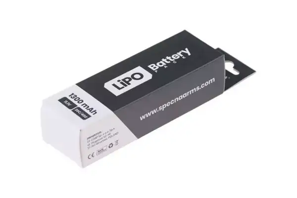 Specna Arms Batteria LiPo 11,1 V 1300 mAh 20/40 C - immagine 2