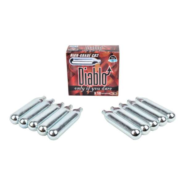 DIABLO BOMBOLETTE CO2 12G SET DA 10 PEZZI (C10DIABLO)