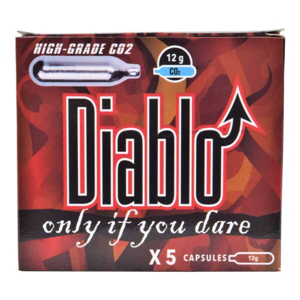 DIABLO BOMBOLETTE CO2 12g SET DA 5 PEZZI (C5DIABLO) - immagine 2