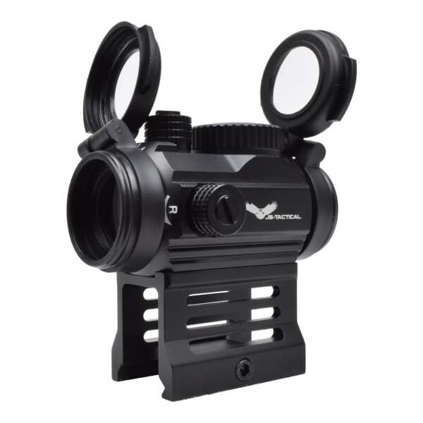 JS-TACTICAL RED DOT SIGHT CON RIALZO 1" NERO (JS-BD02) - immagine 4