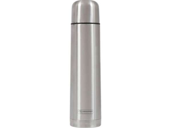 HIGHLANDER Duro Insulated Flask Silver, 1lt ALUMINIUM GREY - immagine 3