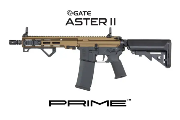 Specna Arms SA-P23 Prime Aster II ETU ASG con motore brushless Chaos Bronze - immagine 2
