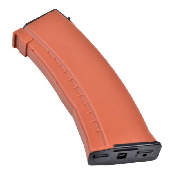 E&L CARICATORE MID-CAP 120 COLPI IN POLIMERO SERIE 74N ARANCIONE (E&L-1102-04-B) - immagine 3
