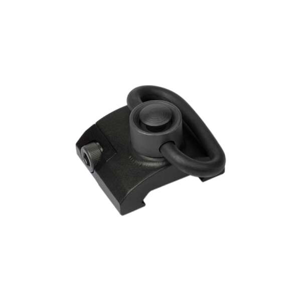 ELEMENT ANELLO CINGHIA CON ATTACCO PER SLITTE 20MM NERO (EL-EX250B) - immagine 2
