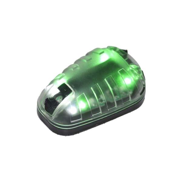 ELEMENT LUCE DI SEGNALAZIONE PER ELMETTI NERO/VERDE (EL-EX433BV) - immagine 2