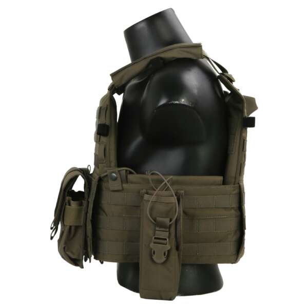 EMERSONGEAR BLUE LABEL TACTICAL VEST RANGER GREEN (EMB7440RG) - immagine 2