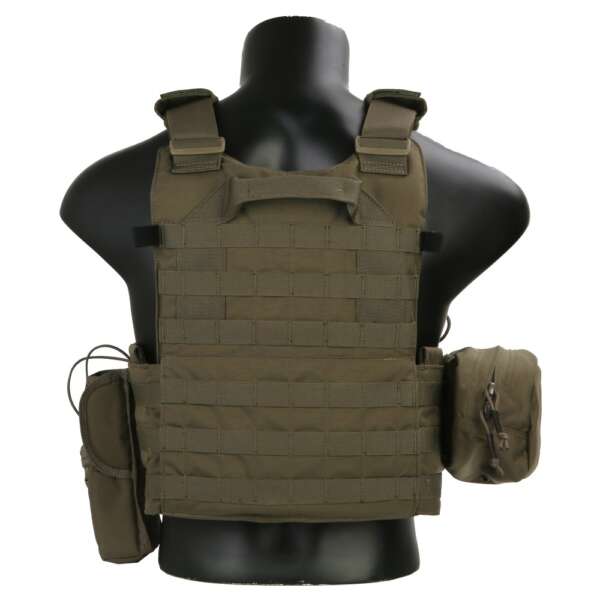 EMERSONGEAR BLUE LABEL TACTICAL VEST RANGER GREEN (EMB7440RG) - immagine 4