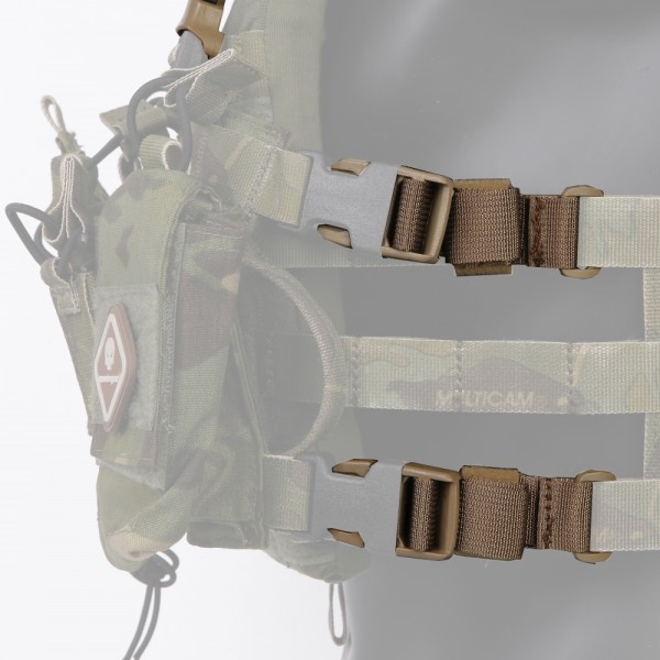 EMERSONGEAR KIT CINGHIE PER TACTICAL VEST COYOTE BROWN (EM7330CB)