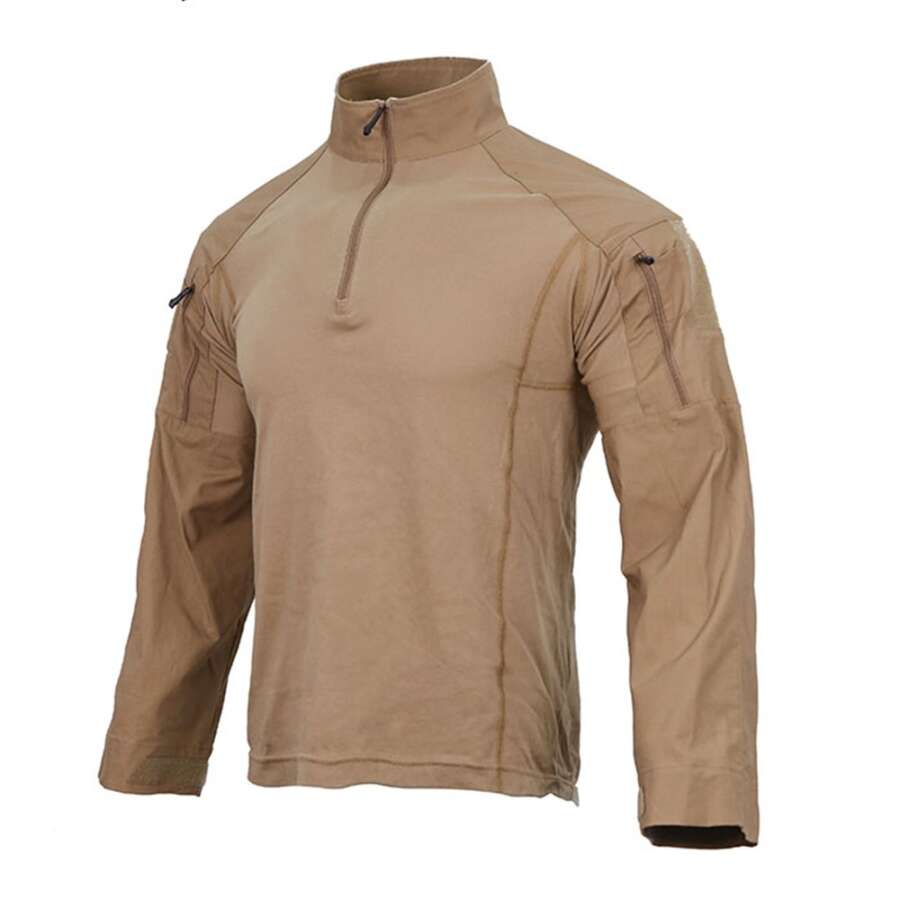 EMERSONGEAR MAGLIA TATTICA COMBAT E4 COYOTE BROWN TAGLIA L (EM9429CB-L)