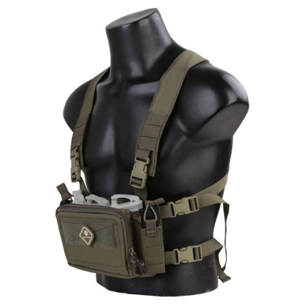 EMERSONGEAR MICRO CHEST RIG RANGER GREEN (EM9557RG) - immagine 2