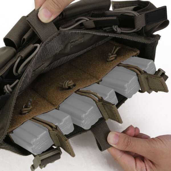 EMERSONGEAR PANNELLO PER CHEST RIG CON TASCA PORTA CARICATORI RANGER GREEN (EM7363RG) - immagine 8