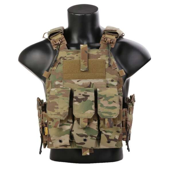 EMERSONGEAR PLATE CARRIER CON SGANCIO RAPIDO MULTICAM (EM7405MC) - immagine 3
