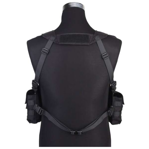 EMERSONGEAR SPLIT FRONT TACTICAL CHEST RIG NERO (EM7451F) - immagine 4