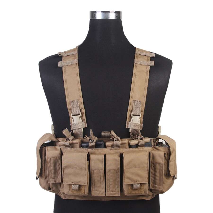 EMERSONGEAR TACTICAL CHEST RIG COYOTE BROWN (EM7329CB)