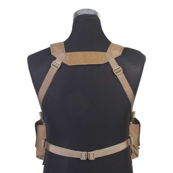 EMERSONGEAR TACTICAL CHEST RIG COYOTE BROWN (EM7329CB) - immagine 3