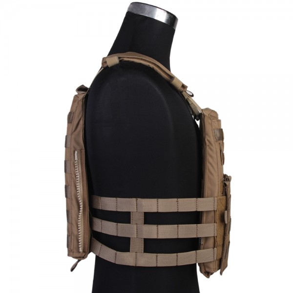 EMERSONGEAR TACTICAL VEST COYOTE BROWN (EM7398-CB)