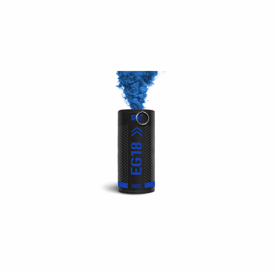 ENOLA GAYE EG18 Wire Pull® Smoke Grenade - blu