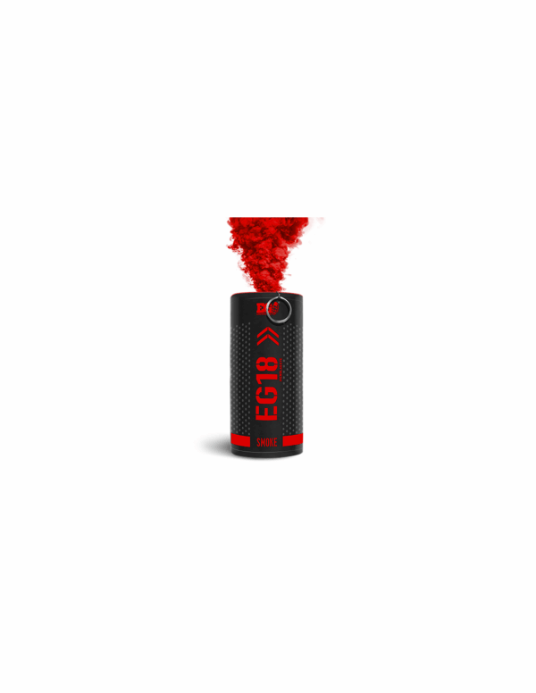 ENOLA GAYE EG18 Wire Pull® Smoke Grenade - rossa