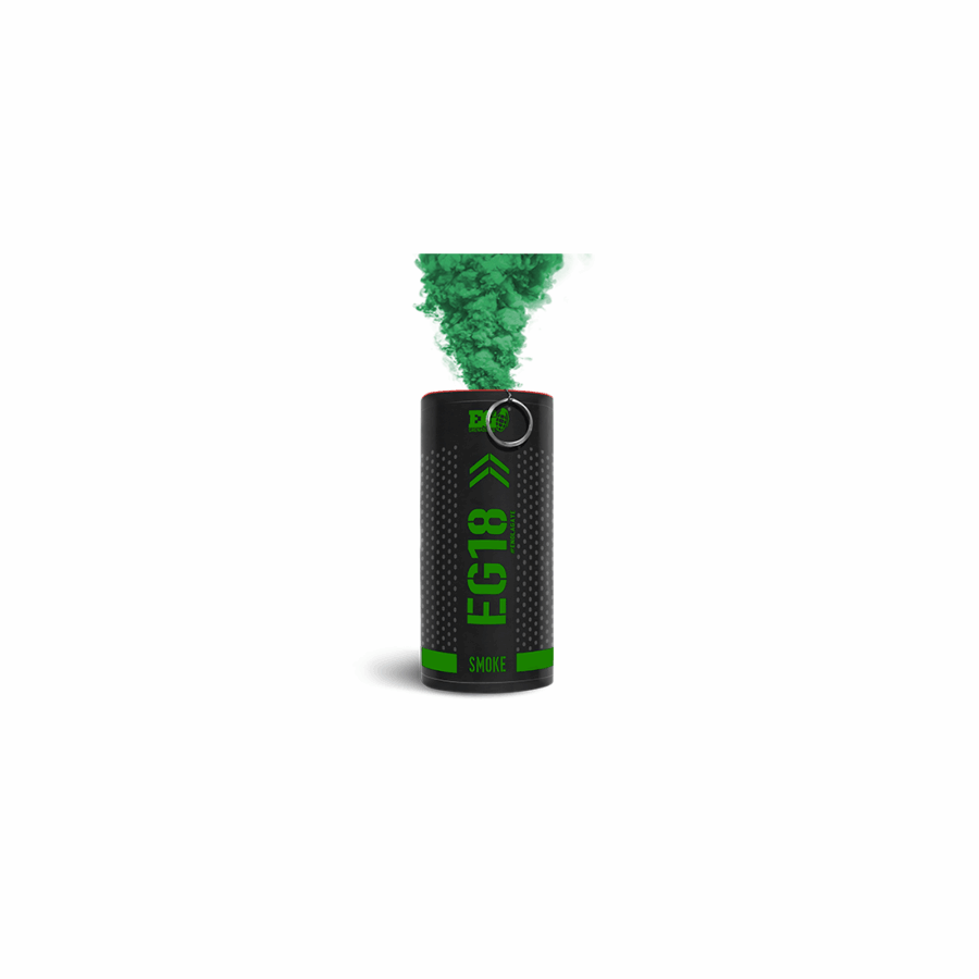 ENOLA GAYE EG18 Wire Pull® Smoke Grenade - verde