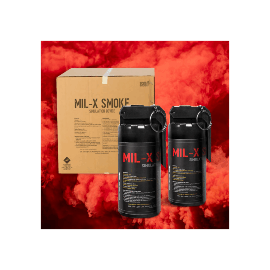 ENOLA GAYE MIL X Military Smoke Grenade - rossa