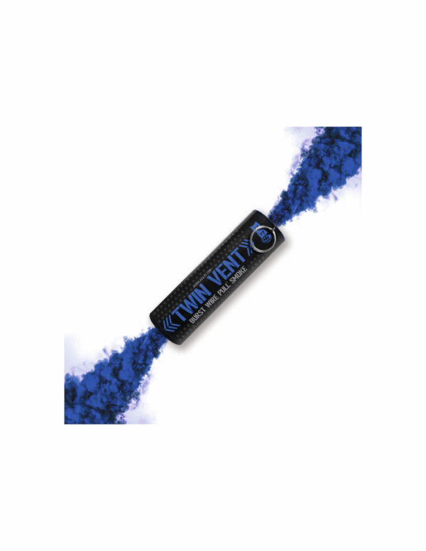 ENOLA GAYE TWIN VENT II Wire Pull® Smoke Grenade - blu