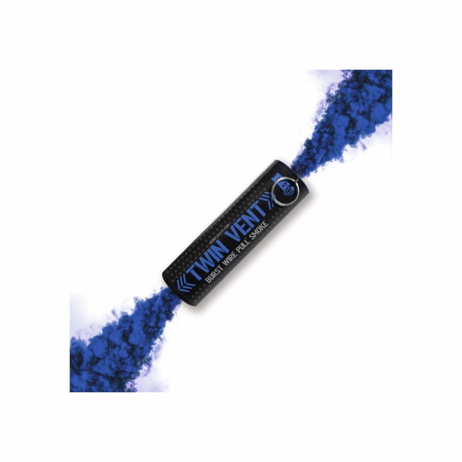 ENOLA GAYE TWIN VENT II Wire Pull® Smoke Grenade - blu
